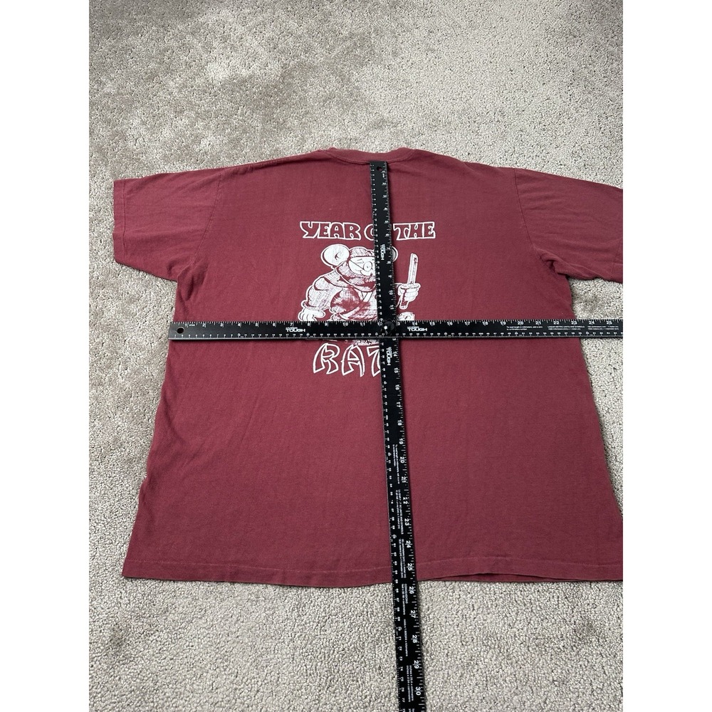 Vintage Mens Tshirt 70s Stedman Year of the Rat, Streetwear Style, Size XL - Picture 8 of 12